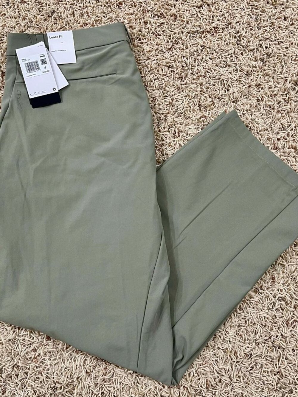 Nike 24.7 PerfectStretch Men's Dri-FIT UV Loose-Fit Utility Pants, Size 34x32